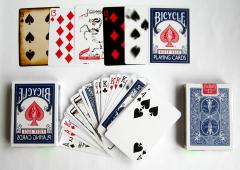 Bicycle Spielkarten Deck Magische Tricks Poker Spezial Design Bunte USA Neu 
